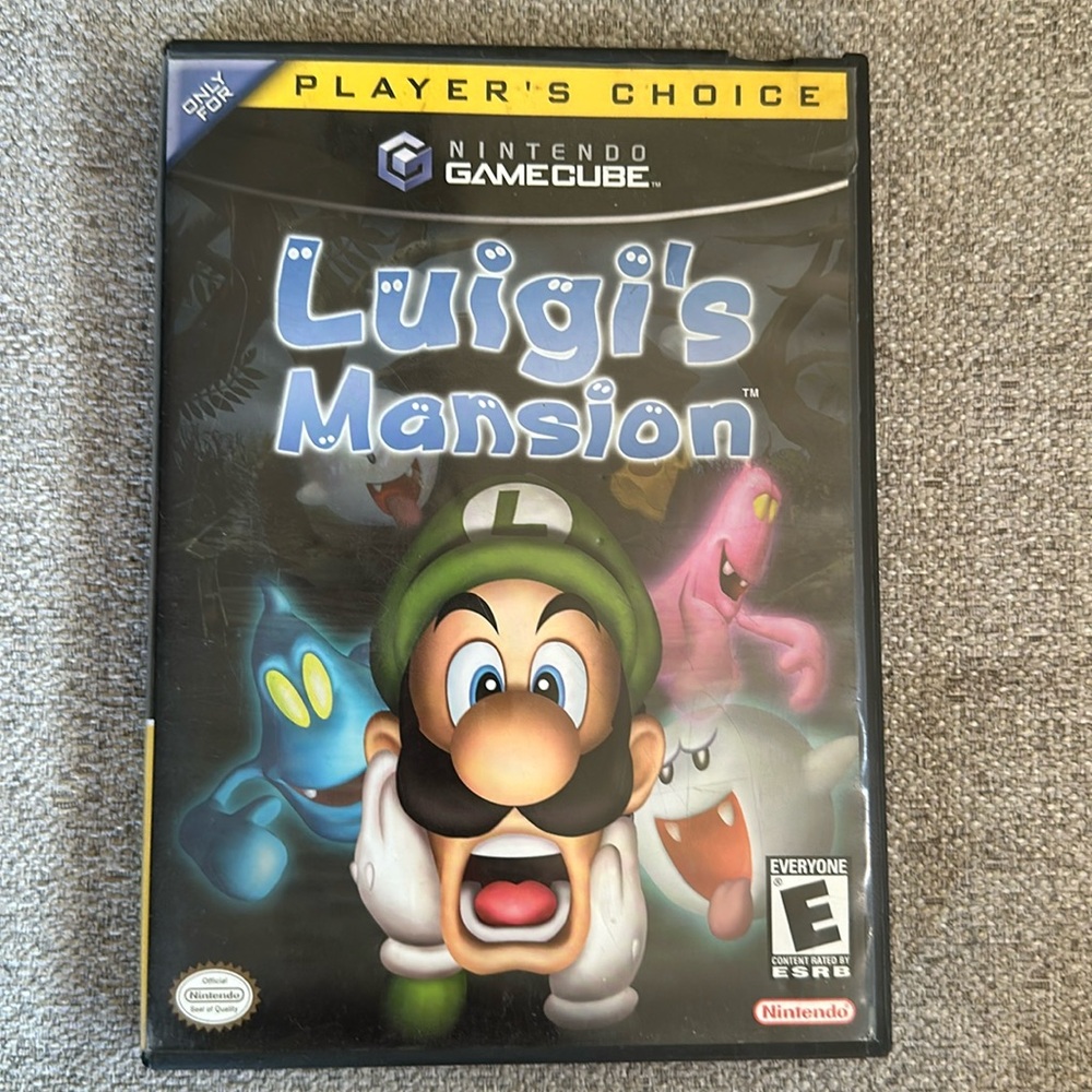 Nintendo Gamecube/ Luigi’s Mansion